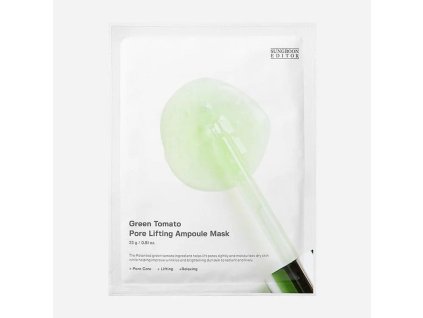 2013 sungboon editor green tomato pore lifting ampoule mask 23g maska na stiahnutie porov so zelenymi paradajkami 1ks