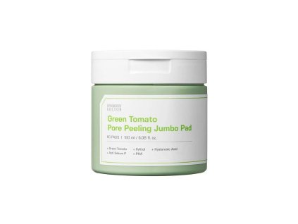 SUNGBOON EDITOR - Green Tomato Pore Peeling Jumbo Pad 180ml - Green Tomato Pore Peeling Pads (60pcs)