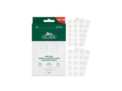vt cosmetics pro cica centella asiatica tiger clear spot patch 4pcs main