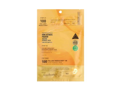 vt cosmetics vita light reedle shot 100 2 step hydrogel mask 34,5 g mask