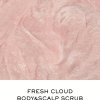 arencia fresh cloud scrub lavender pear gentle body scrub 260g texture