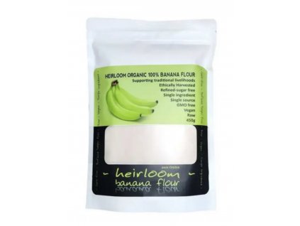 BIO bezlepková banánová mouka ze zelených banánů 450 g
