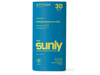ATTITUDE 100% minerální tyčinka na celé tělo / 20 g / SPF 30
