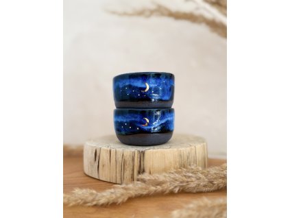 Půlnoční obloha Espresso kalíšek