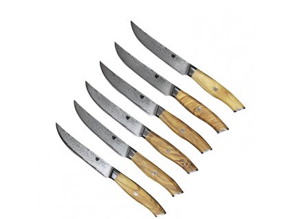 SWITYF® steakový set 6 damaškových nožůOK6 (5")