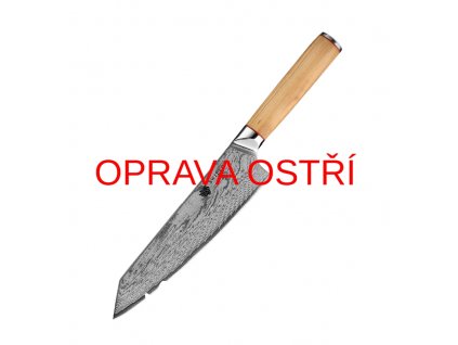 Oprava vylámaného ostří