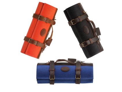 HEZHEN® šéfkuchařský bag canvas (modrá, oranžová, černá)