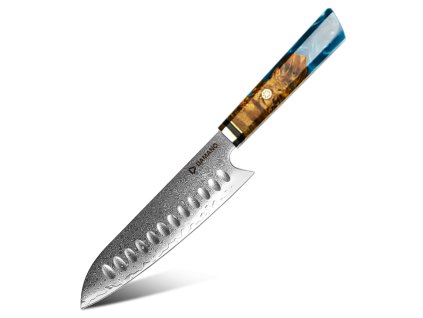 DAMANO® nůž šéfkuchařský Santoku DMS-205 (7")