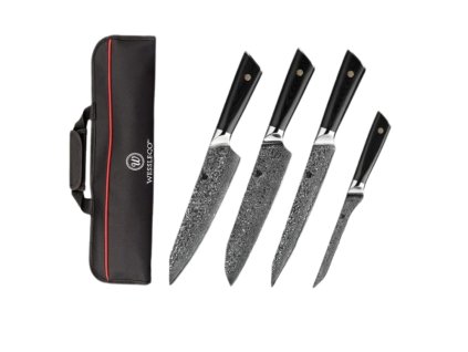 SWITYF® dárkový set 4 ks damaškových nožů  LKB