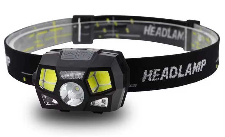 Levně LED svítilna / čelovka Helius HK23