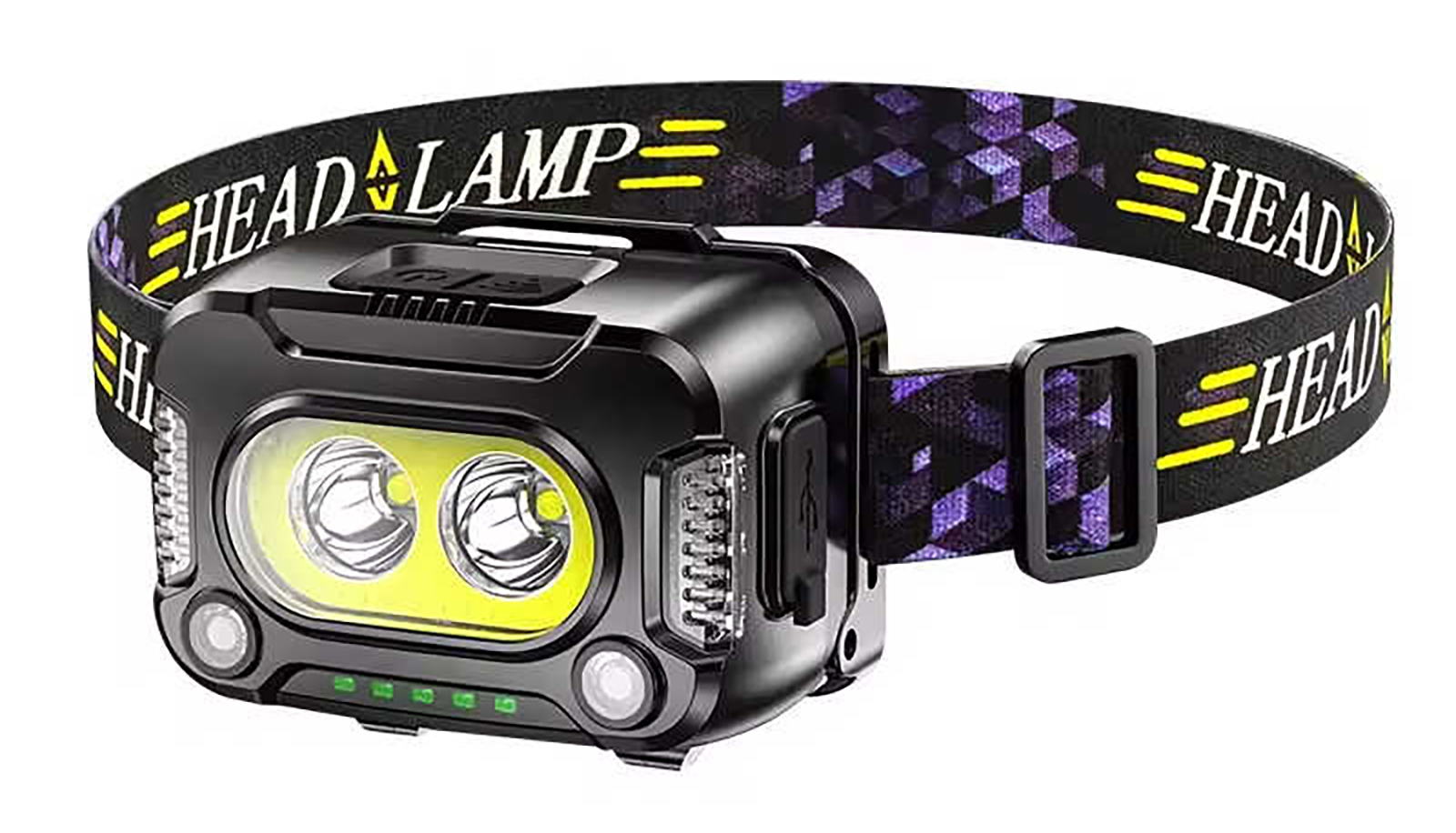 Levně LED svítilna / čelovka Helius HK57