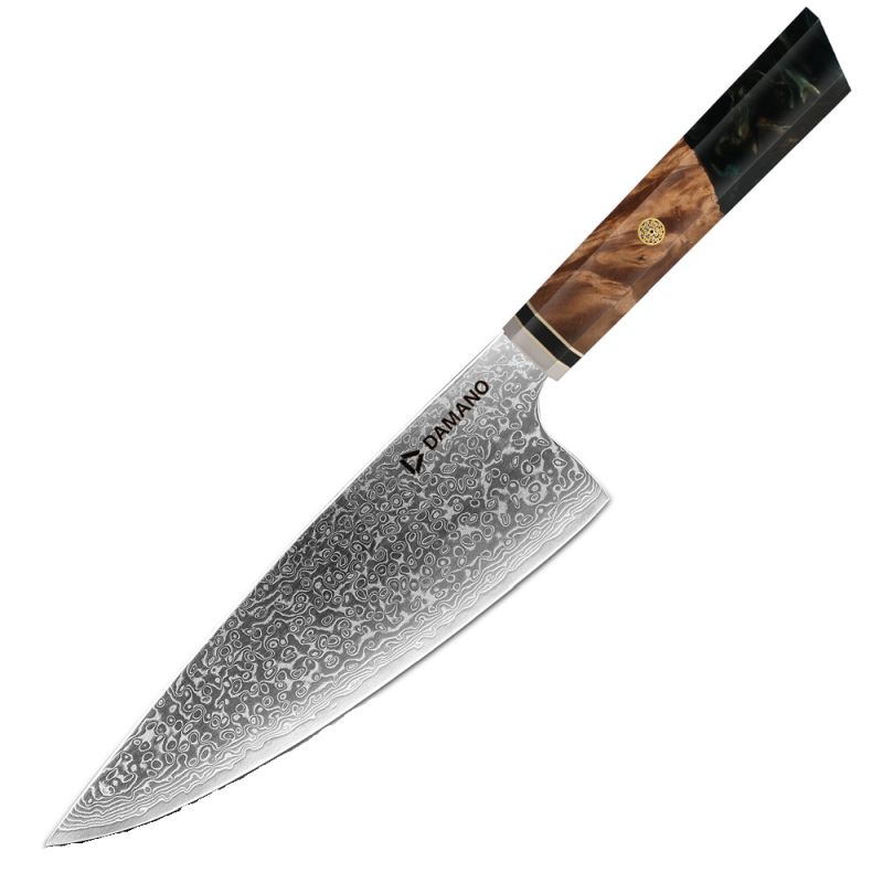 Levně Damano DAMANO® nůž šéfkuchařský Gyuto EMERALD DMS-205G (8")