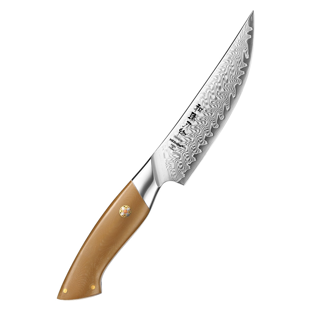 Levně Hezhen HEZHEN® nůž pro šéfkuchaře Steak DUNE B38L (5,3")
