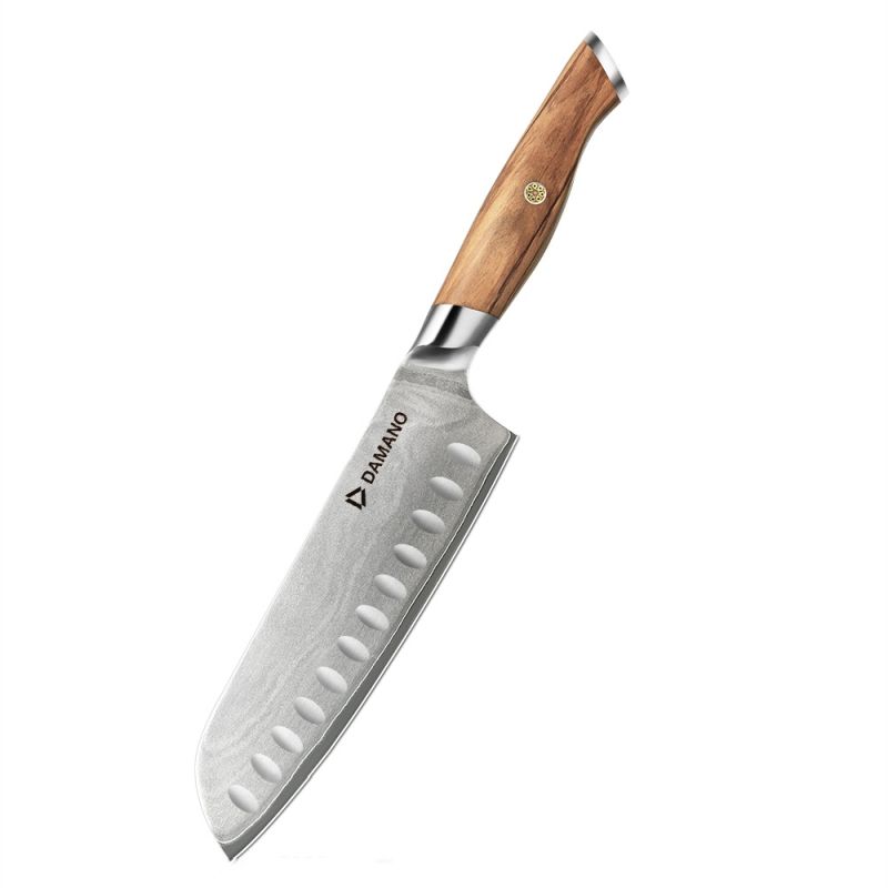 Levně Damano DAMANO® nůž šéfkuchařský Santoku OLEA DMS-491 (7")