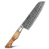 HEZHEN® kuchyňský nůž Santoku PLATANUS B30 (7")