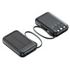 19059 solarni mini powerbanka 10000mah s nabijecimi kabely cerna