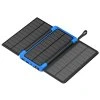 Skládací Solární  10000mAh Bezdrátová Powerbanka - Modrá