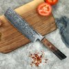 DAMANO® nůž šéfkuchařský Nakiri DMS-205G (8")