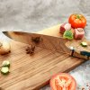 DAMANO® nůž šéfkuchařský Santoku DMS-205G (7")