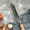 DAMANO® nůž šéfkuchařský Santoku DMS-205G (7")