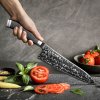 HEZHEN® nůž pro šéfkuchaře Chef CARBON X10 (8")