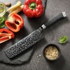 HEZHEN® kuchyňský nůž Nakiri CARBON X10 (7")