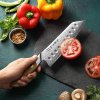 HEZHEN® nůž pro šéfkuchaře Santoku DUNE B38L (7")