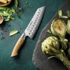 HEZHEN® nůž pro šéfkuchaře Santoku DUNE B38L (7")