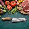 HEZHEN® nůž pro šéfkuchaře Santoku DUNE B38L (7")