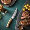 HEZHEN® nůž pro šéfkuchaře Steak DUNE B38L (5,3")