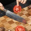 DAMANO® nůž šéfkuchařský Santoku OLEA DMS-491 (7")