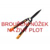 Nůžky na živý plot - broušení