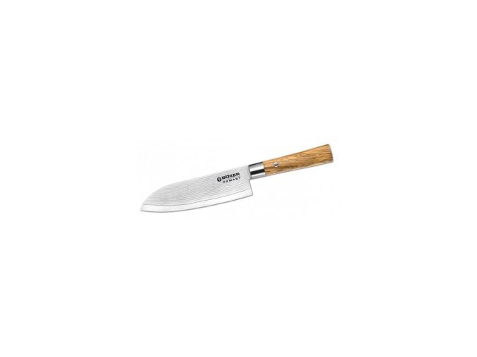 36230 damaskovy kuchynsky nuz boker damast olive santoku 130437dam