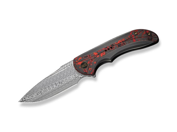 Equivik Titanium Grey Lava Flow CF Damašek