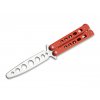 35009 zaviraci nuz balisong trainer red 01bo712