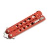 35009 1 zaviraci nuz balisong trainer red 01bo712