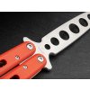 35009 2 zaviraci nuz balisong trainer red 01bo712