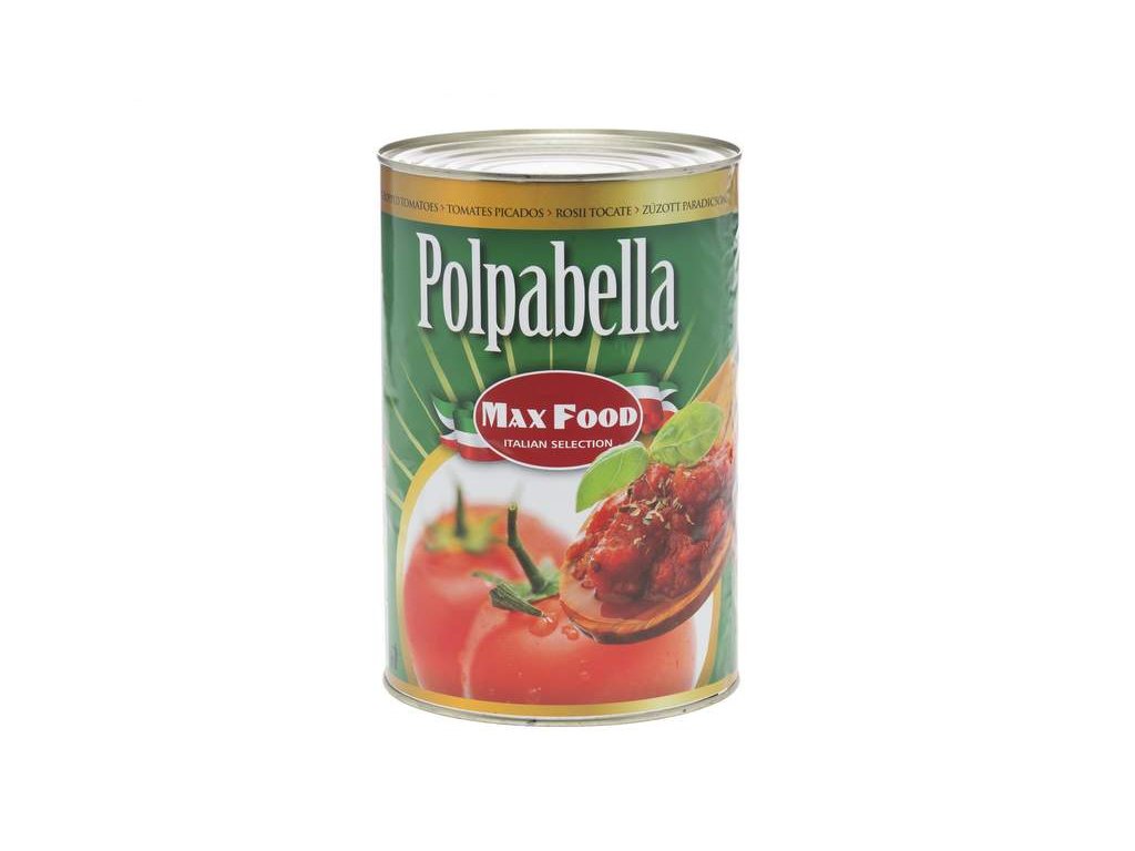 Drcená rajčata Polpa bella Plech - 5 kg