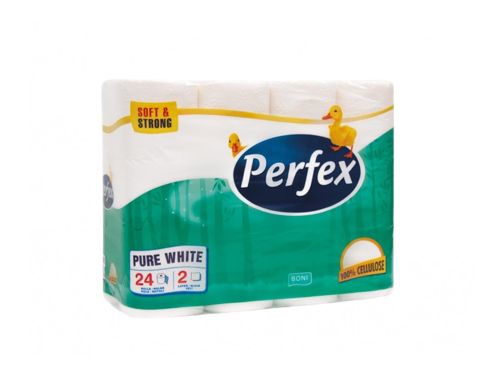 Toaletní papír Perfex 2vrstvý - 24 ks