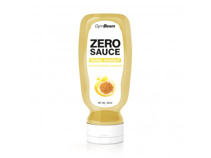 zero sauce honey mustard 320 ml gymbeam