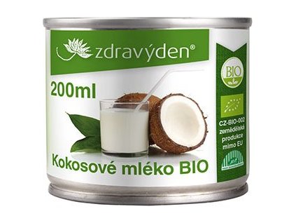 Zdravý den Kokosové mléko BIO