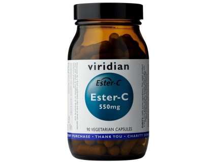 Viridian Nutrition Ester-C 550mg 90 kapslí