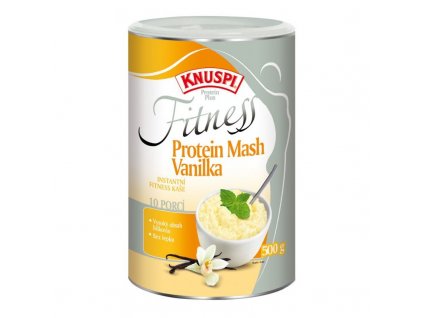 Knuspi Fitness Protein Mash Vanilka 500 g, Min. trvanlivost do 06.12.2019