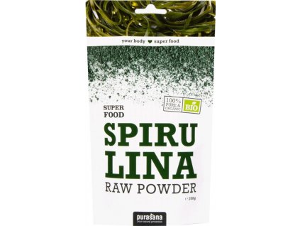 Purasana Spirulina Raw Powder BIO 200g