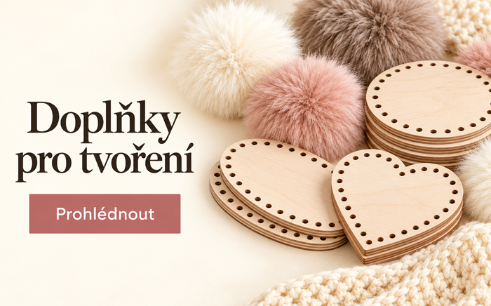 Doplňky pro tvoření – prohlédnout nabídku