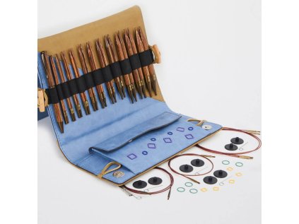 ginger deluxe interchangeable circular knitting needles set1