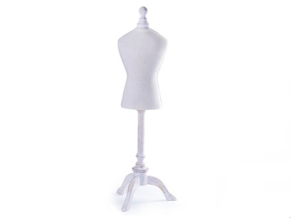 Dekorační / výstavní krejčovská panna 67 cm (Varianta režná světlá, Balení 1 ks)