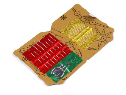 Jehly mapky kufr Galant (Varianta nikl, Balení 1 ks)