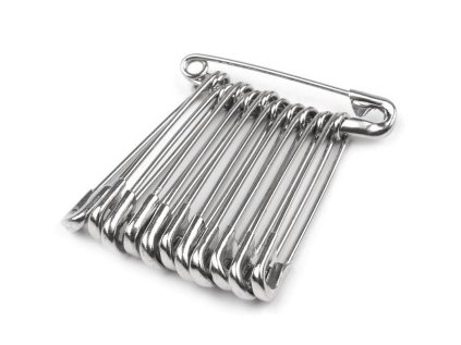 Spínací špendlíky délka 28 mm (Varianta nikl, Balení 1 svaz.)