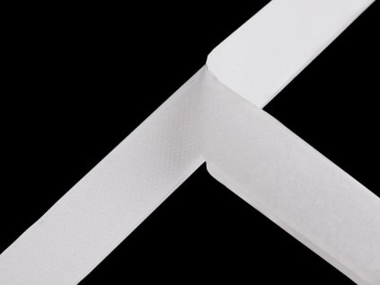 Suchý zip háček + plyš samolepicí šíře 20 mm (Varianta bílá, Balení 25 m)